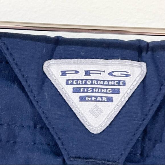 Columbia PFG Capri Cropped Pants Women’s size 4 Navy Blue - Picture 7 of 8